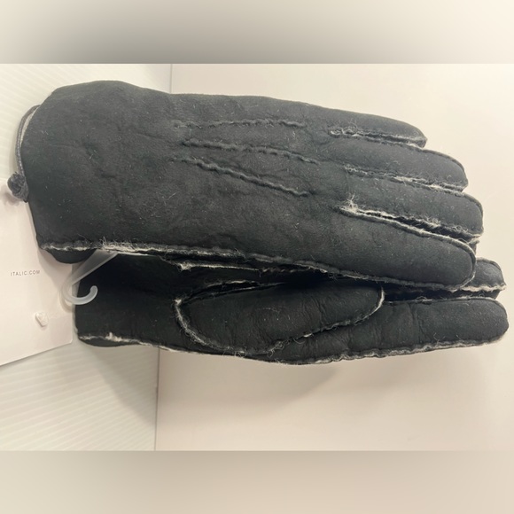 Italic Winter wonder-hand Super Soft & Warm Lamb Shearling Suede Gloves … - Picture 7 of 16